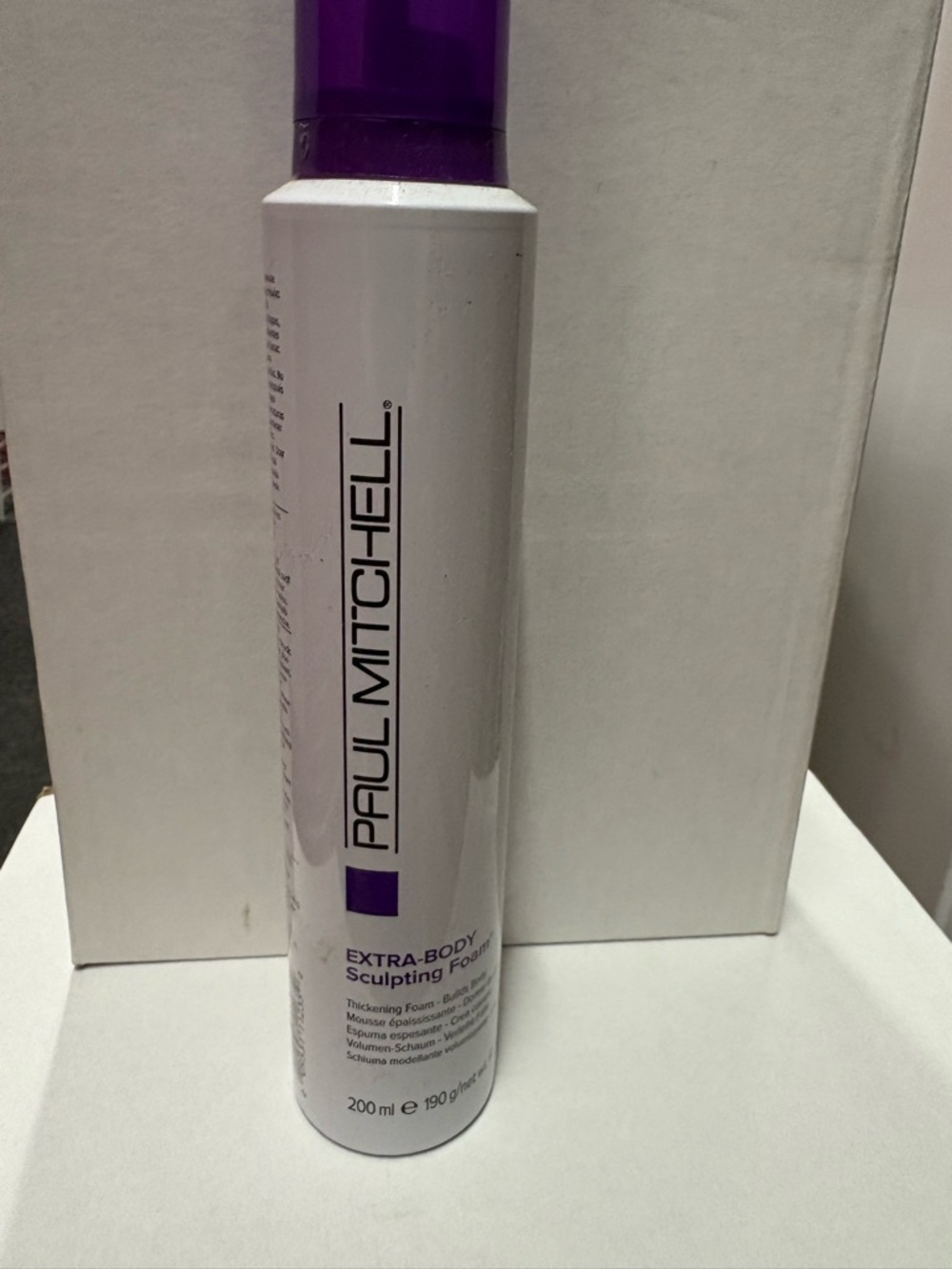 Paul Mitchell Extra-Body Sculpting Foam 6.7 oz - White & Purple